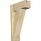 Ekena Millwork Traditional Block Rough Sawn Outlooker, Douglas Fir, 8"W x 20"D x 32"H OUT08X20X32TRA05RDF - alternate 1